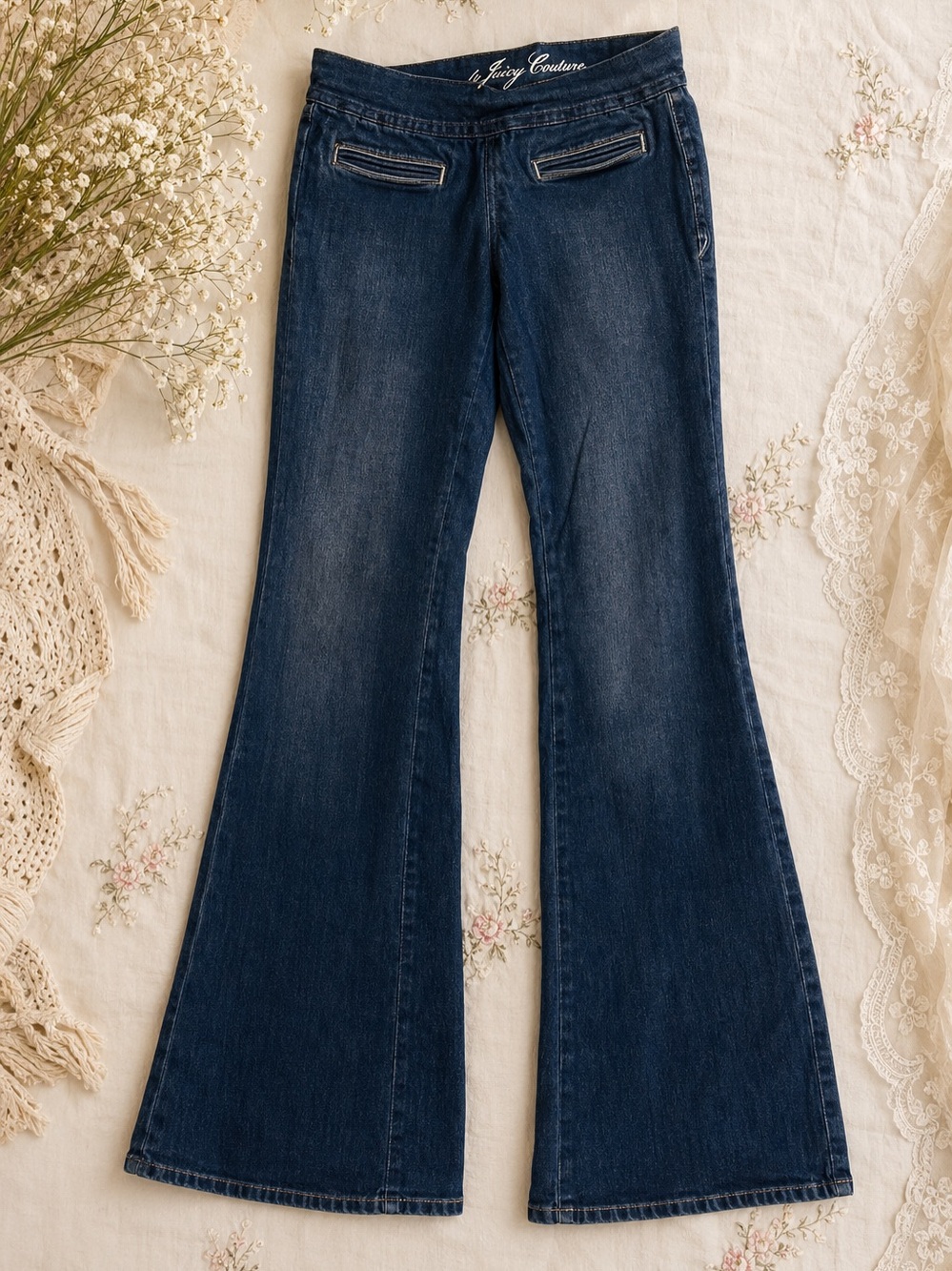 Juicy Couture Alexey Pull On Flare Leg Jeans